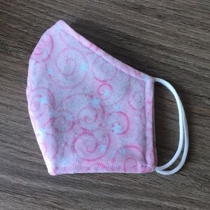 Pink facemask